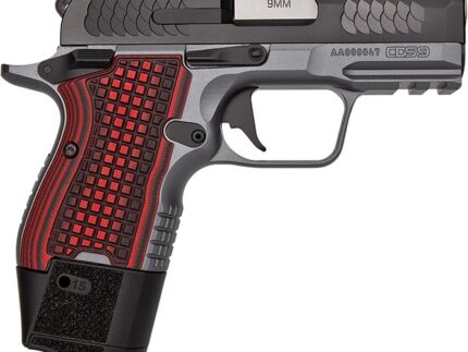 Kimber CDS9 Pistol 9 mm Black Slide / Grey Frame 13 rd. Red Grips