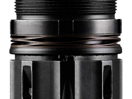 Dead Air Sierra 5 Suppressor 5.56mm w/KeyMo ADPT & 1/2-28 KeyMo FH Black