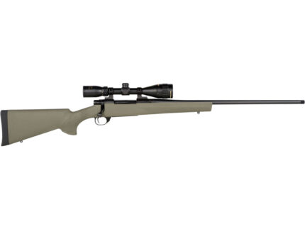 Howa M1500 Hogue GamePro 2 Rifle 7mm Rem Mag 24 in. Green Scope Package