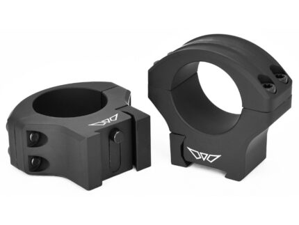 Warne Hyperlite Tikka Scope Rings Matte Black 1 inch Tikka Medium