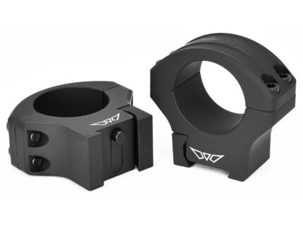 Warne Hyperlite Tikka Scope Rings Matte Black 30mm Tikka Medium