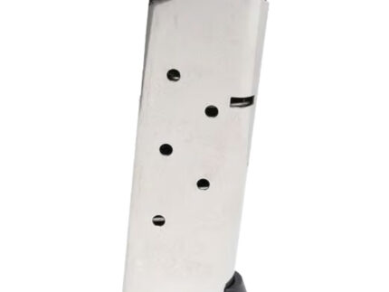 Colt 1911 Magazine 45 ACP 7 rd. Combat Officer Stainless w/Bumper