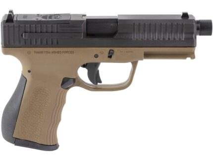 FMK G3 Threaded Barrel Pistol 9mm 4.5 in. Burnt Bronze w/ Glock Comp Sights 14rd