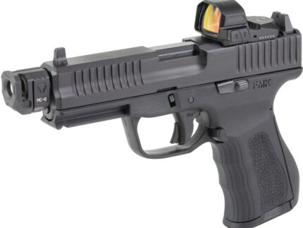 FMK G3 Strike Threaded Barrel Pistol 9mm 4.5 in BLK w/Comp, Red Dot, Sup Sight 14/17rd