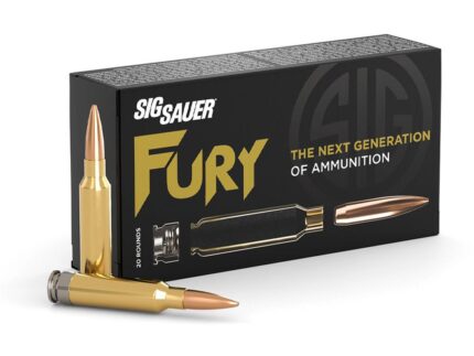 Sig Sauer Elite Match Grade Performance Rifle Ammo 277 Sig Fury 155 gr. OTM Matchking 20 rd.