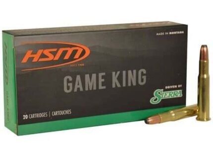 HSM Game King Rifle Ammunition 30-30 Win. Sierra Pro-Hunter 170 gr. 20 rd.