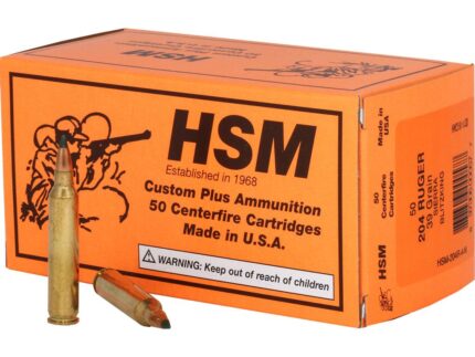 HSM Varmint Rifle Ammunition 204 Ruger BlitzKing 39 gr. 20 rd.