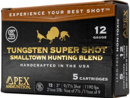 Apex Turkey TSS Smalltown Hunting Blend 12 ga. 3 in.  7.5/9 shot 5 rd