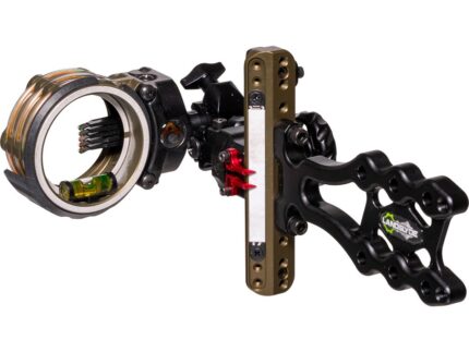 Axcel LANDSLYDE Slider Tactical Bowhunting Sight AccuStat II Micro 5 Pin .010