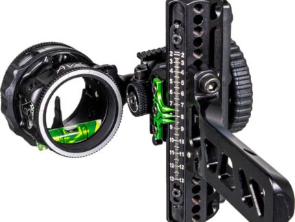 Axcel Driver Plus Slider Sight w/AVX-31 Scope  Stealth BH Bridge-Lock .010 Green Fiber 1 Pin RH