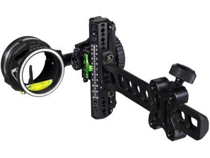Axcel Driver Plus Slider Sight CK w/AVX-31 Scope Midnight Cerakote .019 Single Pin Green Standard