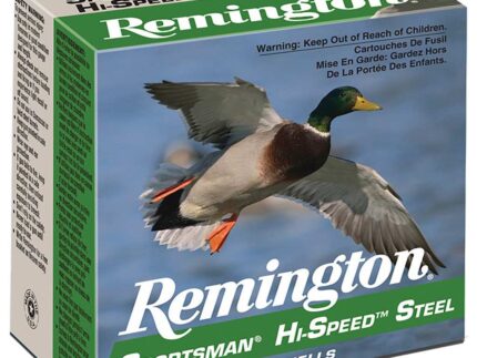 Remington Sportsman Hi-Speed Steel Loads 12 ga. 2.75 in. 1 1/8 oz. 2 Shot 25 rd.