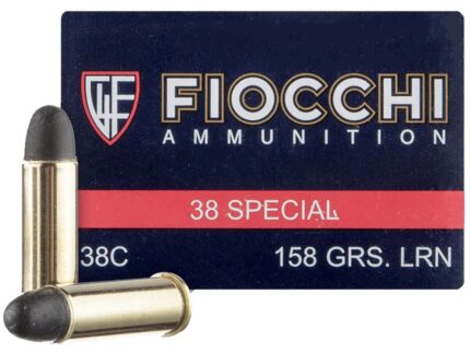 Fiocchi Range Dynamics Pistol Ammo 38 Spl. 158 gr. LRN 50 rd.