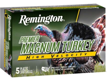 Remington Premier High Velocity Magnum Turkey Load 12 ga. 3 in. 1 3/4 oz. 5 Shot 5 rd.