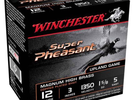 Winchester Super Pheasant Shotgun Load 12 ga. 3 in. 1 5/8 oz. Magnum HB 5 Shot 25 rd.
