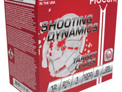 Fiocchi Shooting Dynamics Light Dynamic Load 12 ga. 2.75 in. 1 oz. 8 Shot 25 rd.