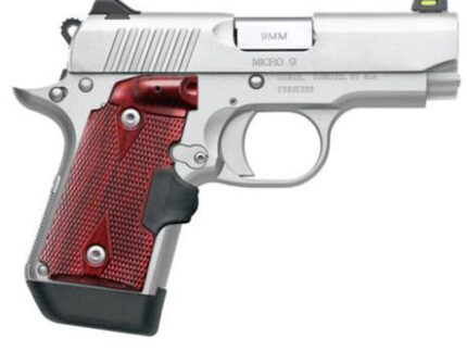 Kimber Micro 9 Pistol 9 mm 3.15 in. Stainless 7+1 rd. Laser Grip
