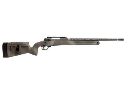 Savage 110 Pro Pursuit Rifle 300 PRC 3rd Capacity 20'' Barrel Earth-tone Camo with Black Web Stock