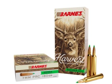 Barnes Harvest Sierra Tipped GameKing Ammunition 7mm PRC 180gr PT 2960 fps 20/ct