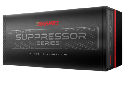 Barnes Suppressor Series Sierra JHP Handgun Ammunition 9mm Luger 147gr JHP 985 fps 50/ct