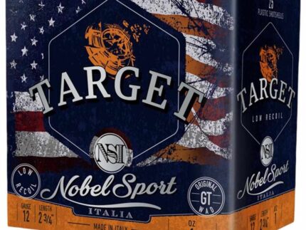 Noble Sport Target Low Recoil Shotshells 12 ga 2-3/4" 1 oz 1200 fps #7.5 25/ct