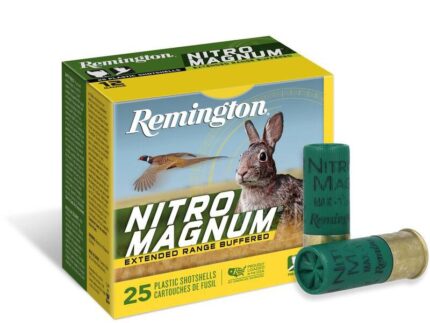 Remington Nitro Magnum Shotshells 12 ga 3 in 1-7/8 oz #4 1210 fps 25/ct