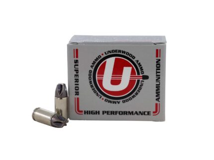 Underwood Xtreme Defender Platinum Handgun Ammunition .380 ACP(+P) 68gr Solid 1400 fps 20/ct