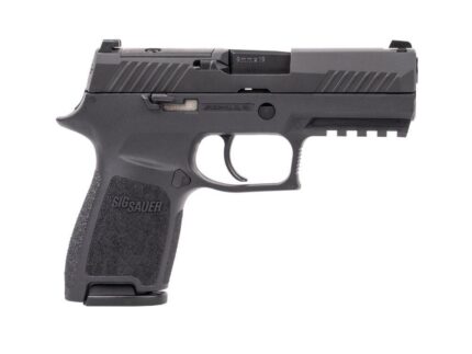 Sig Sauer P320 Compact Handgun 9mm Luger 10rd Magazines (2) 3.9" Barrel Black OR MA Compliant