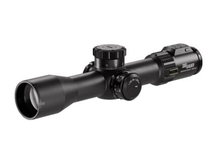 Sig Sauer Bravo6T-BDX Rifle Scope 3-18x44mm 35mm FFP MRAD DEV-L 2.0 Illum Black