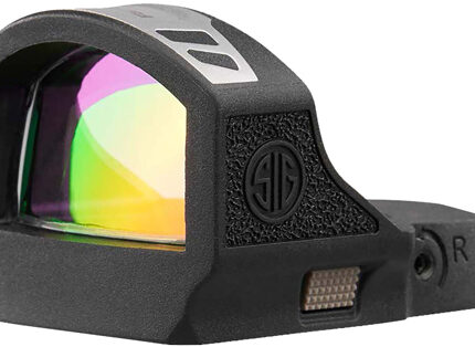 SIG OPEN REFLEX SIGHT ROMEO RS - RED CIRCLE DOT BLACK