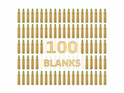 F5 MFG M200 Mil Spec 5.56 Blanks - 100 Cartridges | Bulk Packaging