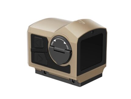 INFITAC Fast Mini Pistol Sight - Tan | Thermal Tech | Touch Screen | Standard RMR Footprint | Auto Brightness