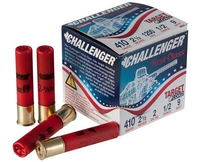 FIRST CLASS TARGET LOAD 410 BORE 2-1/2'' 1/2OZ #9 SHOT 250/CS