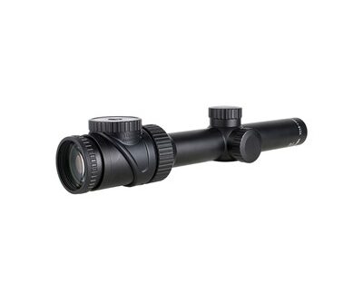 ACCUPOINT 1-8X24MM SFP RED TRIANGLE POST RETICLE BLK