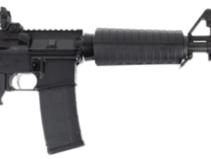 DPMS DR-15 M4 223REM RIFLE 16" CLASSIC HG, BLACK A2 POST, MAGPUL REAR 1-30RD