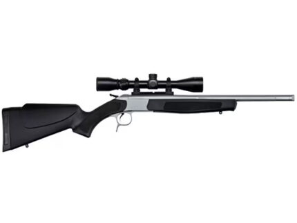 CVA Scout TD Compact Rifle Package 350 Legend 20 in. SS/Black w/Scope