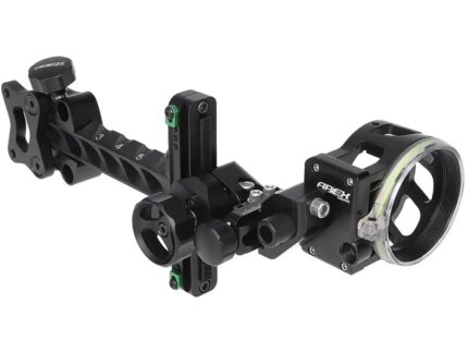 Apex Aegis Fiber-Optic Series Black 1-Pin .019