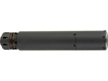 Dead Air Wolfman KMQD Suppressor Kit 9mm w/KeyMicro ADPT & KeyMicro 1/2-28 Brake Black