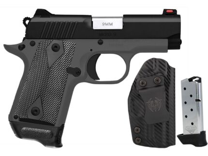 Kimber Micro 9 RTC Bundle 9mm 3.15 Black/Gry w/UM Tac Holster & 2 Tac Mags
