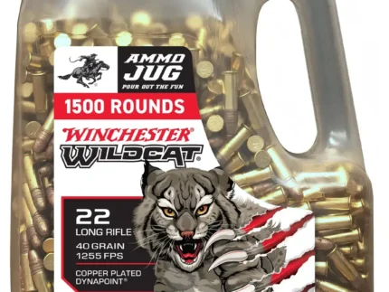 WINCHESTER 22 LR DP WILDCAT JUG 40 GR 1500RD/BX 3BX/CS