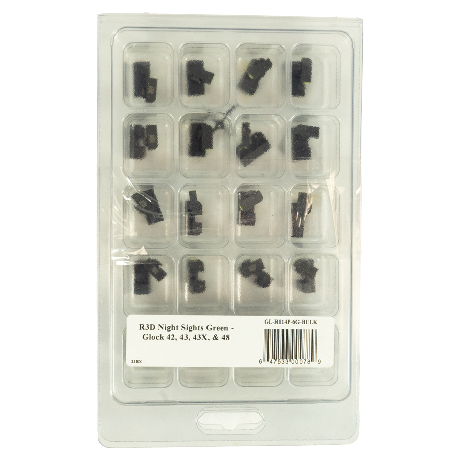 https3A2F2Fmedia.chattanoogashooting.com2Fimages2Fproduct2FAQGLR014P6GBULK2Fbulk_20_set_r3d_night_sights_green_glock_43_aqglr014p6gbulk_package