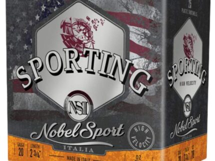 Noble Sport Target Sporting Clays Shotshells 20 ga 2-3/4" 7/8 oz 1275 fps #8 25/ct