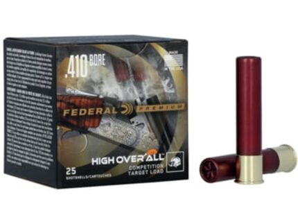 FEDERAL PREMIUM HOA 410 2 1/2 IN 1/2OZ 1275 FPS MAX 8.5 AMMO 25RD