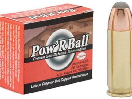 Glaser Pow'RBall Handgun Ammunition  .38 Super 100 gr JHP 1525 fps 20/box