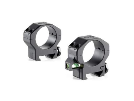 RPM Precision 34mm Low (.885'') Scope Rings with Co-linear Bubble Level