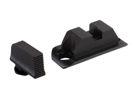 Ameriglo Optic Compatible Sight Set for Glock Gen 5 A-Cut .240" Front Black