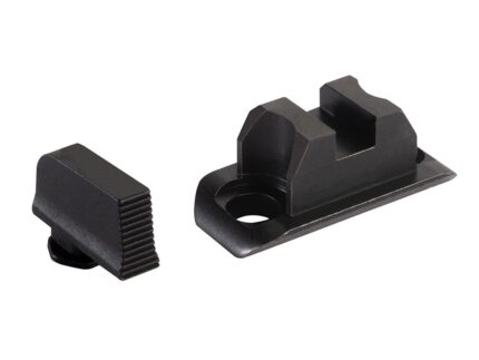Ameriglo Optic Compatible Sight Set for Glock 43X/48 A-Cut Black Front and Back