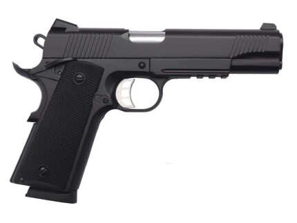 Tisas 1911 Duty B9R Handgun 9mm Luger 9rd Magazine 5" Barrel Black Cerakote Enhanced Features incl/ 2 Magazines
