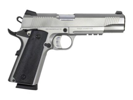 Tisas 1911 Duty SS45R Handgun .45 ACP 8rd Magazine 5" Barrel Stainless Steel w/Rail