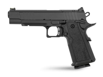 Tisas 1911 Duty 9 DS Handgun 9mm Luger 18rd Magazines(2) 5" Barrel Titanium Firing Pin Black w/Rail